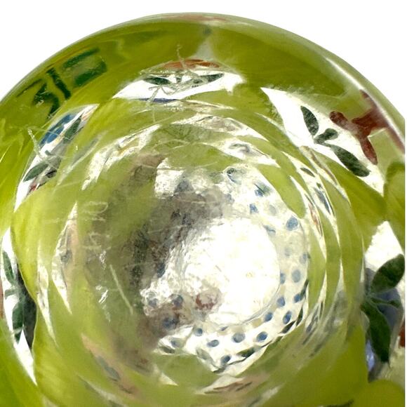 Tracy Porter TCL2 Collection Blown Glass Painted 6" Bud Vase - Picture 7 of 7